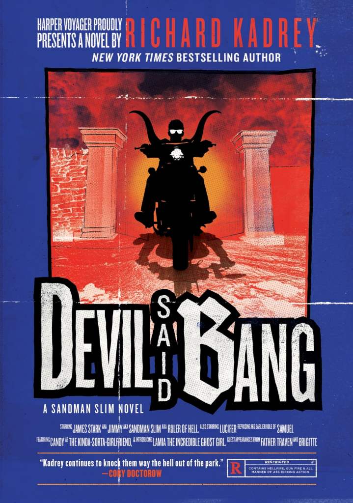 Book cover for Richard Kadrey's DEVIL SAID BANG